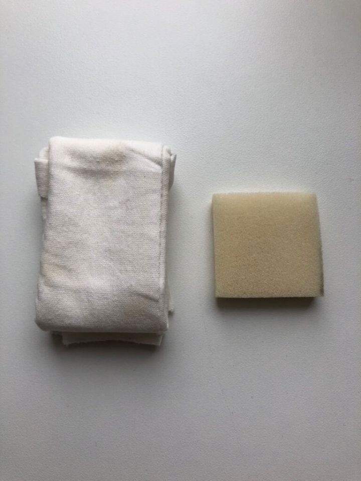 Szmatka i gąbka polerska