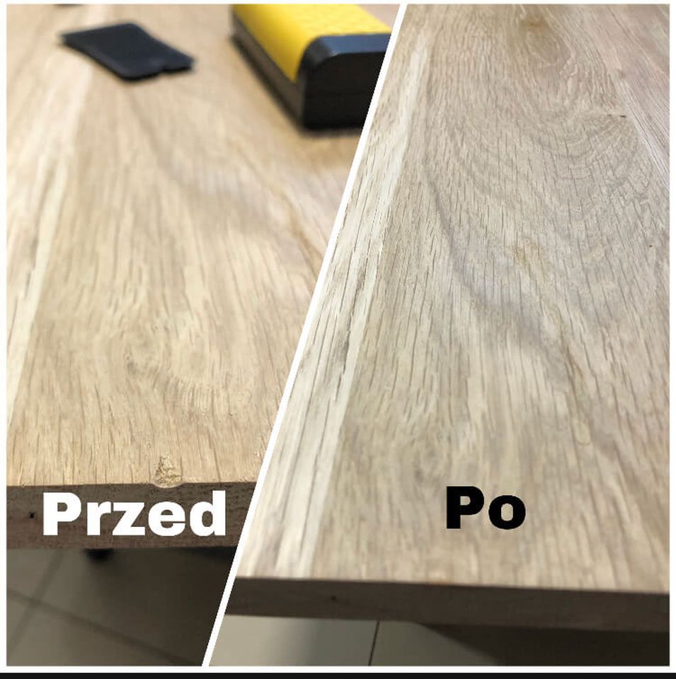 Miejsce po ubytku jest praktycznie niewidoczne