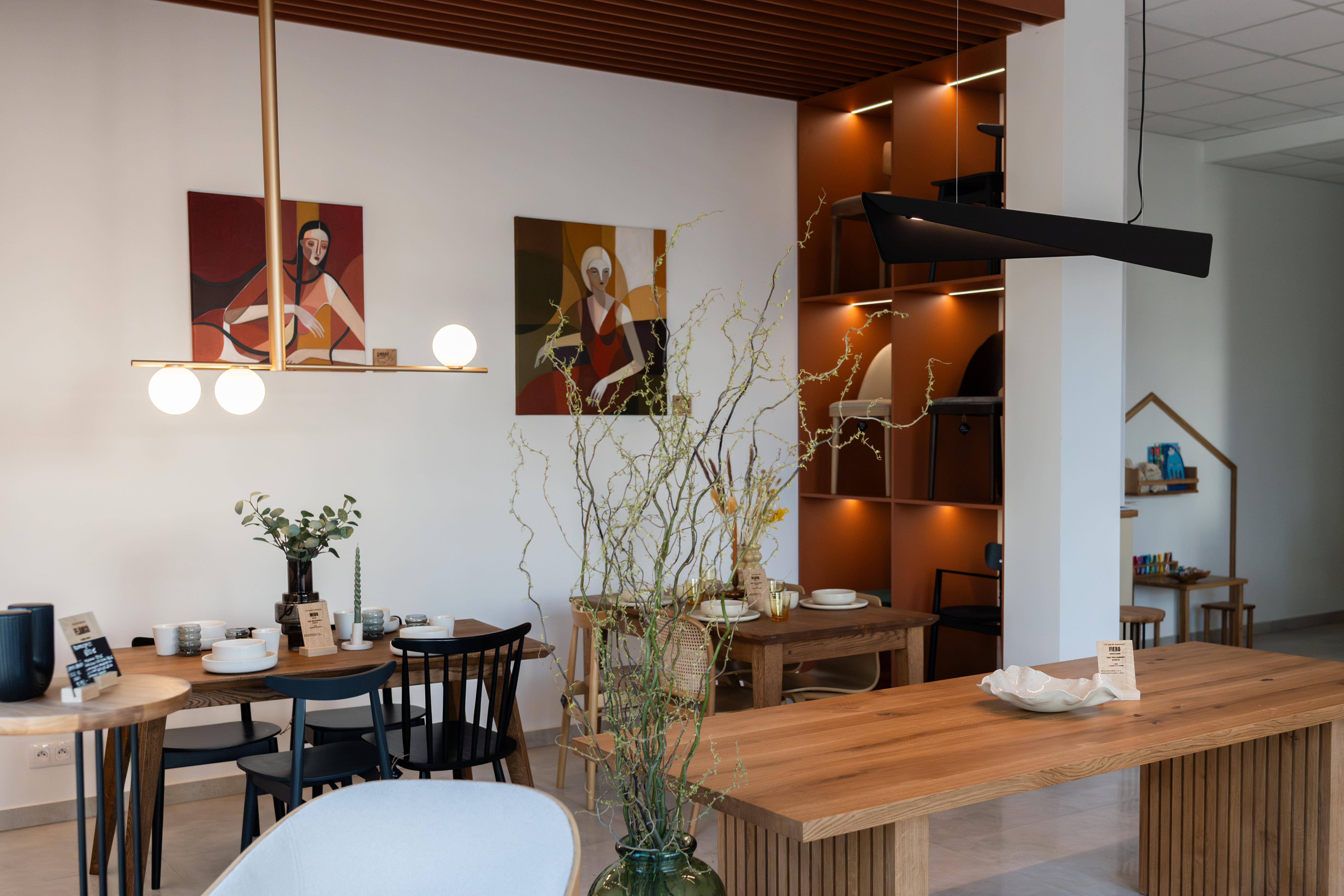 Stoły dębowe na zamówienie - showroom