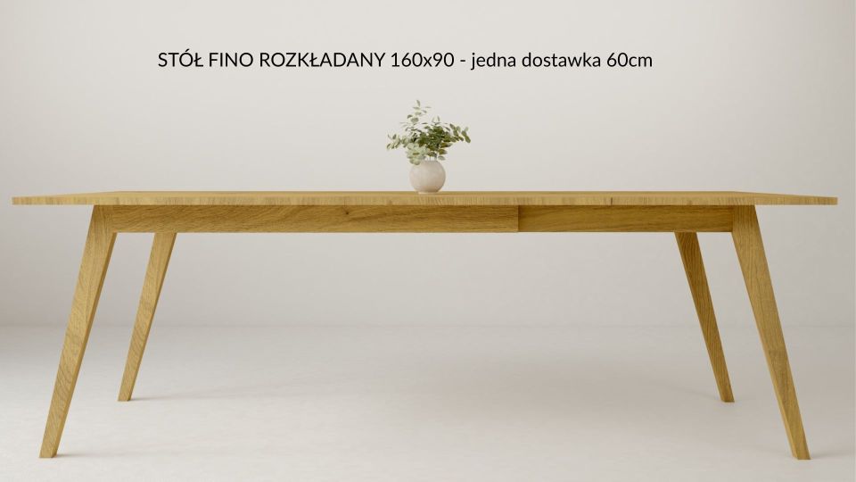 Stół drewniany FINO - 160/220x90